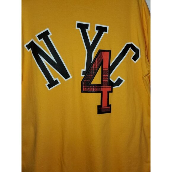 NWT Flirtitude Active Gold NYC 4 Short Sleeve Size Large - Picture 9 of 9